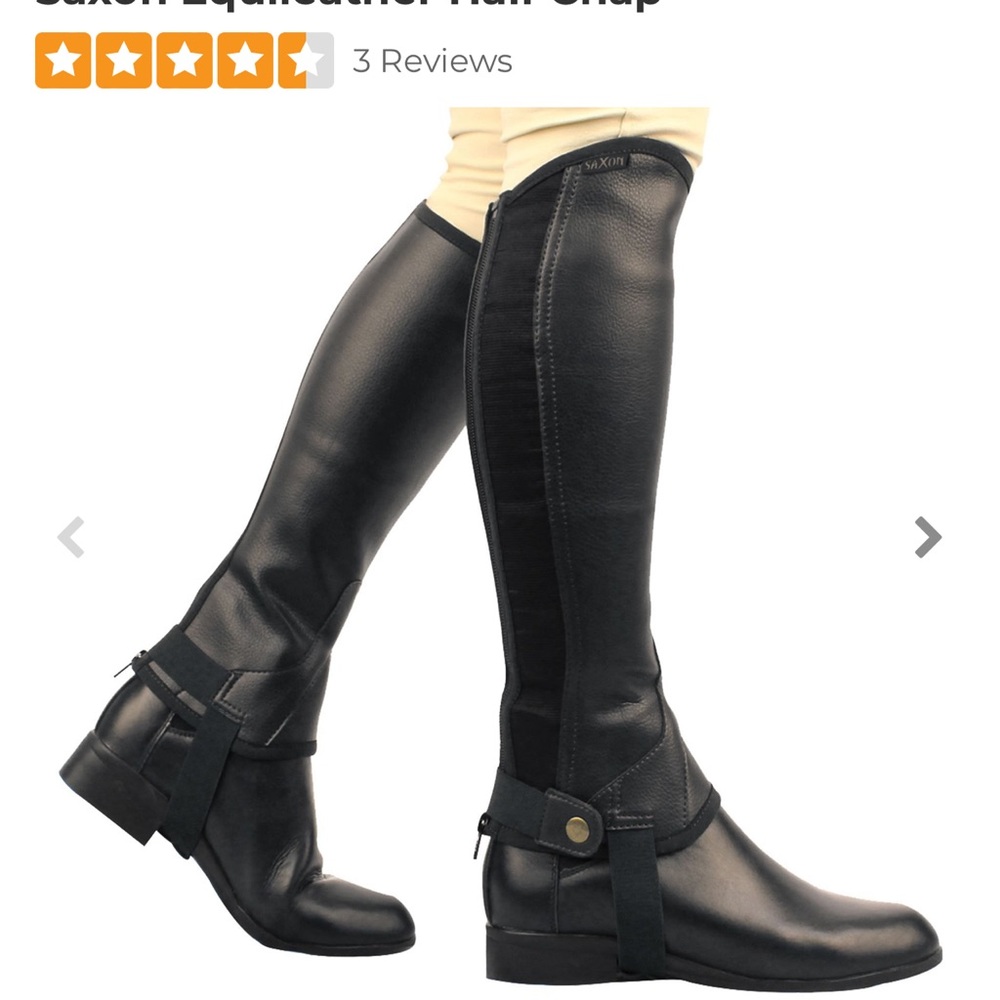 Saxon half chaps